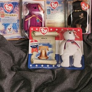 TY Ronald McDonald House Charities Lot3 Rare Beanie babies